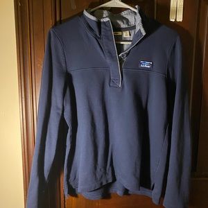 LL Bean Quarter Button Up